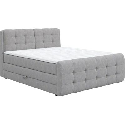 COTTA Fort - hellgrau - 161x228 cm - Boxspringbett COTTA Fort - hellgrau - 161x228 cm - Boxspringbett