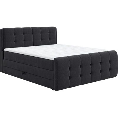 COTTA - Fort - Schwarz - 201x228 cm - Bed COTTA - Fort - Schwarz - 201x228 cm - Bed