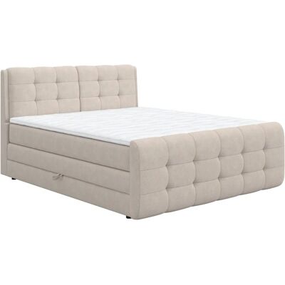 COTTA Fort - Beige - 201x228 cm - Boxspringbett COTTA Fort - Beige - 201x228 cm - Boxspringbett