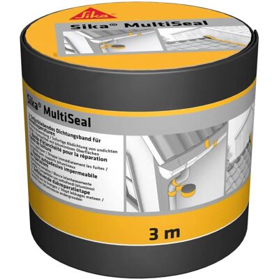 Bande d'étanchéité SIKA MultiSeal Gris - 100mm x 3m - Publicité Bande d'étanchéité SIKA MultiSeal Gris - 100mm x 3m - Publicité