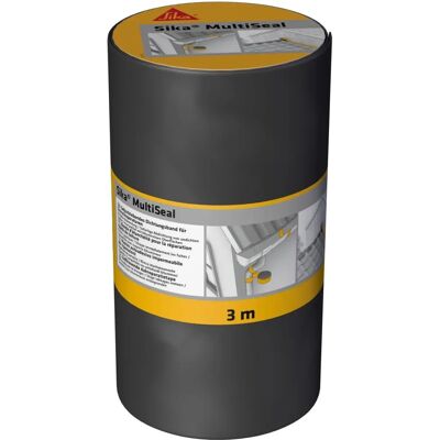 Ruban d'étanchéité en bitume SIKA MultiSeal - Gris - 200mm x 3m - Publicité Ruban d'étanchéité en bitume SIKA MultiSeal - Gris - 200mm x 3m - Publicité