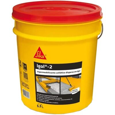 SIKA Igol 2 - Waterdichte bitumineuze pasta - Emmer 5kg SIKA Igol 2 - Waterdichte bitumineuze pasta - Emmer 5kg