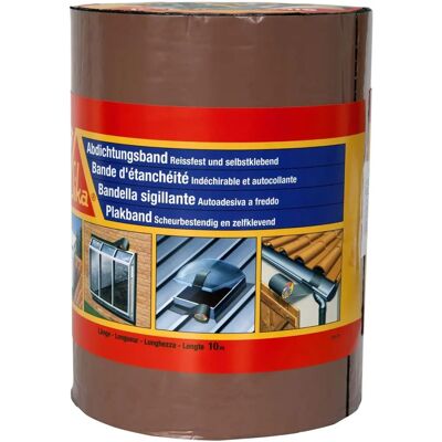 Sika - MultiSeal - Ladrillo de arcilla - 200mm x 10m - Cinta impermeabilizante bituminosa Sika - MultiSeal - Ladrillo de arcilla - 200mm x 10m - Cinta impermeabilizante bituminosa