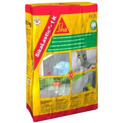 SIKA Lastic-1K - Impermeabilizzante Cementizio - 20KG Rinforzato SIKA Lastic-1K - Impermeabilizzante Cementizio - 20KG Rinforzato