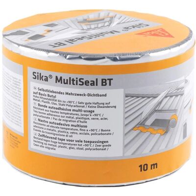 SIKA MultiSeal Aluminium afdichtband - Waterdicht - 0,1x10 M SIKA MultiSeal Aluminium afdichtband - Waterdicht - 0,1x10 M