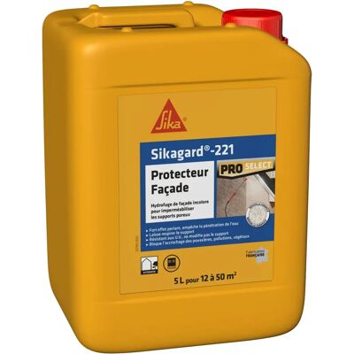 Sika Gard-221 Protector de Fachadas - 5L - Impermeable transparente Sika Gard-221 Protector de Fachadas - 5L - Impermeable transparente