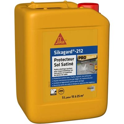 Sika Incolore Satin Floor Protector - 5L - Protecteur de sol - Publicité Sika Incolore Satin Floor Protector - 5L - Protecteur de sol - Publicité