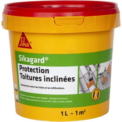 Peinture Protectrice Sika Gard Sable - Réparation de toits - Publicité Peinture Protectrice Sika Gard Sable - Réparation de toits - Publicité