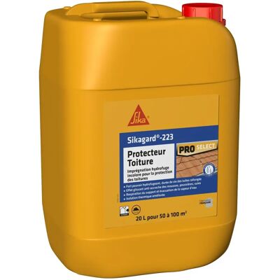 Sika - Modèle gard-223 Protecteur de toiture - 20L - Incolore - Publicité Sika - Modèle gard-223 Protecteur de toiture - 20L - Incolore - Publicité