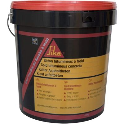 Asfalto en frío Sika FastFix-50 - Mantenimiento - 25 Kg Asfalto en frío Sika FastFix-50 - Mantenimiento - 25 Kg