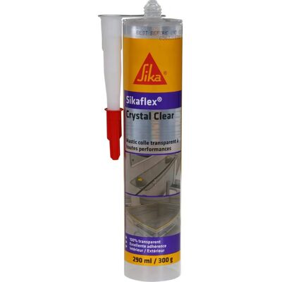 SIKA Flex-142 Cristallo Trasparente - 290ml Colla Sigillante SIKA Flex-142 Cristallo Trasparente - 290ml Colla Sigillante