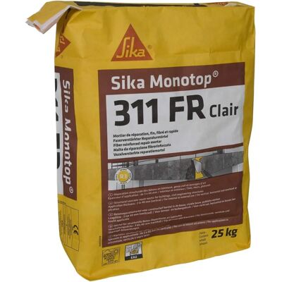 Malta di riparazione Sika MonoTop-311 - 25kg - Grigia - Malta di riparazione Malta di riparazione Sika MonoTop-311 - 25kg - Grigia - Malta di riparazione