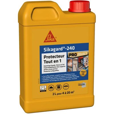 SIKA Impermeabilização Gard-240 - 2L - Incolor SIKA Impermeabilização Gard-240 - 2L - Incolor