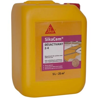 Sika - Desactivador de superficies - 2-4mm - 5L - Exteriores Sika - Desactivador de superficies - 2-4mm - 5L - Exteriores