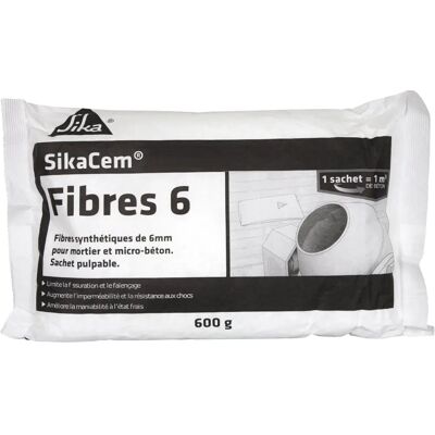 Sika Cem Fiber 6 - Fasern für Betonzusatzstoffe Sika Cem Fiber 6 - Fasern für Betonzusatzstoffe