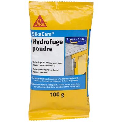 SIKA SikaCem Waterproofing Powder - 100g - Beige - Additivo SIKA SikaCem Waterproofing Powder - 100g - Beige - Additivo