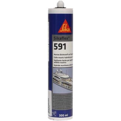 Sellador Náutico Sika 591 - Elástico, Resistente, 300ml Sellador Náutico Sika 591 - Elástico, Resistente, 300ml