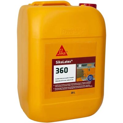 Sika Sikalatex 360 - Blanco - 20L - Aditivo para morteros y hormigones Sika Sikalatex 360 - Blanco - 20L - Aditivo para morteros y hormigones