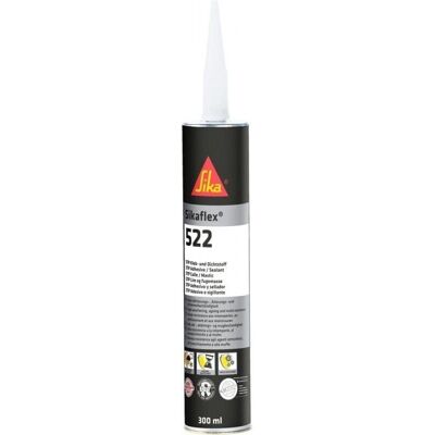 Sikaflex-522 Sigillante e Colla Nera - Interni & Esterni - 300ml Sikaflex-522 Sigillante e Colla Nera - Interni & Esterni - 300ml