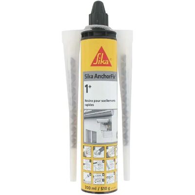Resina di sigillatura chimica rapida SIKA Anchorfix-1 Evolution - Grigio - 300ml - Tipo di prodotto Resina di sigillatura chimica rapida SIKA Anchorfix-1 Evolution - Grigio - 300ml - Tipo di prodotto