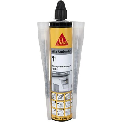 SIKA Anchorfix-1Plus Resina Rapida - Tono Pietra - 300ml SIKA Anchorfix-1Plus Resina Rapida - Tono Pietra - 300ml