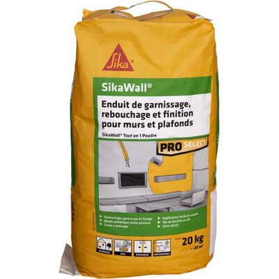 Relleno de pared Sika - Todo en uno - 20kg - Blanco Relleno de pared Sika - Todo en uno - 20kg - Blanco