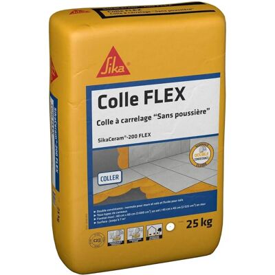 Sika Ceram Xtra Bianco - Colla per piastrelle - 25kg Sika Ceram Xtra Bianco - Colla per piastrelle - 25kg