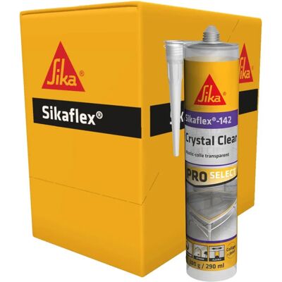 SIKA Sikaflex-142 Cristalino - Adhesivo - 12 pcs - 290ml SIKA Sikaflex-142 Cristalino - Adhesivo - 12 pcs - 290ml