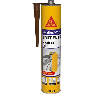 Sikaflex 11 fc Purform Lijm - Bruin - 300ml - Veelzijdig Sikaflex 11 fc Purform Lijm - Bruin - 300ml - Veelzijdig