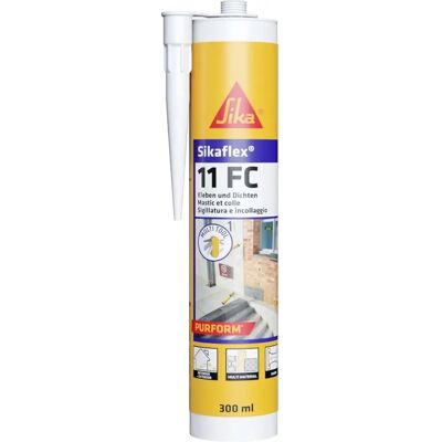 Sika SikaFlex 11 FC Purform Bianco - Sigillante elastico universale - Interni/Esterni Sika SikaFlex 11 FC Purform Bianco - Sigillante elastico universale - Interni/Esterni