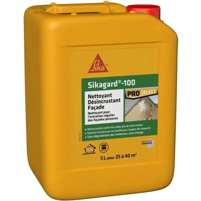 Sika Gard-100 Limpiador de fachadas - 5L - Incoloro - Mantenimiento exterior Sika Gard-100 Limpiador de fachadas - 5L - Incoloro - Mantenimiento exterior