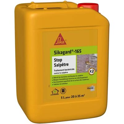 Sika Stop al salnitro gard-165 - 5L - Traitement du salpêtre - Publicité Sika Stop al salnitro gard-165 - 5L - Traitement du salpêtre - Publicité