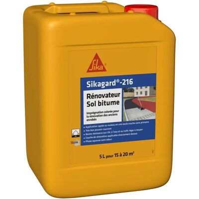 SIKA Gard-216 Bodenrenovierer - Schwarz - 5L - Bodenrenovierer SIKA Gard-216 Bodenrenovierer - Schwarz - 5L - Bodenrenovierer