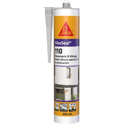 SikaSeal 110 Jointoiement en Silicone Transparent - Fenêtres & Vitrage - Publicité SikaSeal 110 Jointoiement en Silicone Transparent - Fenêtres & Vitrage - Publicité