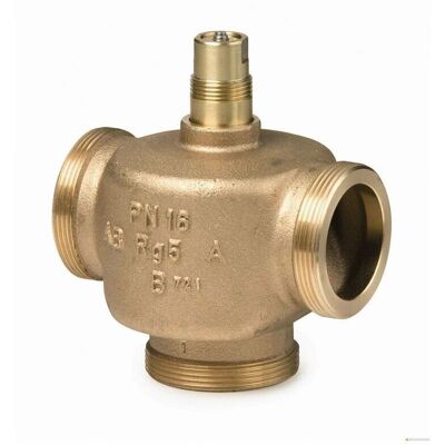 Siemens VXG44.32-16 3-Wege-Ventil - Wasser, Bronze, DN32 Siemens VXG44.32-16 3-Wege-Ventil - Wasser, Bronze, DN32