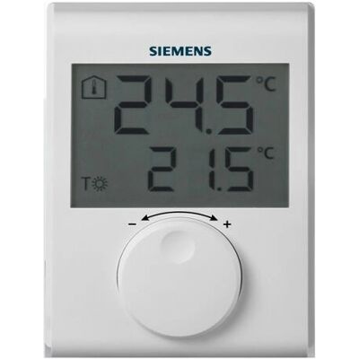 Thermostat Siemens RDH100 - Numérique, Blanc, Facile à installer - Publicité Thermostat Siemens RDH100 - Numérique, Blanc, Facile à installer - Publicité