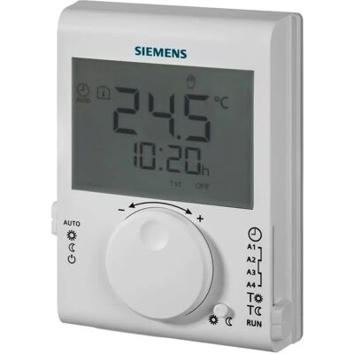 Thermostat sans fil Siemens RDJ100 - Thermostat d'ambiance - Blanc - Publicité Thermostat sans fil Siemens RDJ100 - Thermostat d'ambiance - Blanc - Publicité