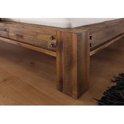 Hasena San Luca Bettgestell - Vintage Braun - 160x200cm Hasena San Luca Bettgestell - Vintage Braun - 160x200cm