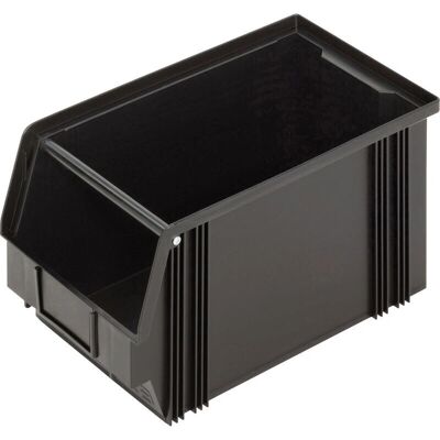 Alutec 1394003197 Black Stackable Storage Box - Storage Box Alutec 1394003197 Black Stackable Storage Box - Storage Box