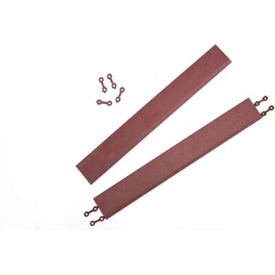 ANDIAMO - Terra Sol - terracotta - 50x380 - Tile edge trim ANDIAMO - Terra Sol - terracotta - 50x380 - Tile edge trim