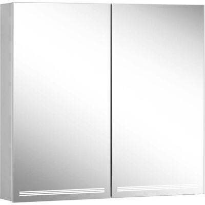 W. Schneider GmbH - Armadio con Specchio LED - Regolabile, Tunable-White, 80cm W. Schneider GmbH - Armadio con Specchio LED - Regolabile, Tunable-White, 80cm