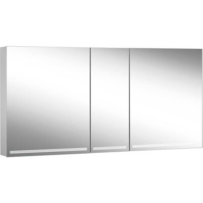 Armadio con specchio LED Schneider GRACELINE - 3 porte doppie - 150x70x12cm Armadio con specchio LED Schneider GRACELINE - 3 porte doppie - 150x70x12cm