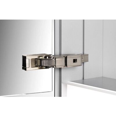 W. Schneider GmbH Schneider EASY Line Comfort Spiegelschrank - Weiß, 2 Türen, Ohne Beleuchtung, 130x70cm W. Schneider GmbH Schneider EASY Line Comfort Spiegelschrank - Weiß, 2 Türen, Ohne Beleuchtung, 130x70cm