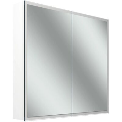 Schneider GLOW D2W Spiegelschrank - 2 Türen, 40/40cm, 813x136x736mm Schneider GLOW D2W Spiegelschrank - 2 Türen, 40/40cm, 813x136x736mm