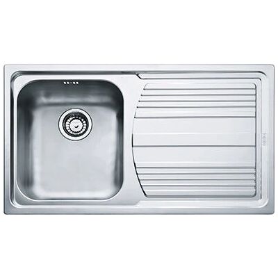 Franke LLX 611-L Embutido de aço inox - 1 cuba - 86x50cm Franke LLX 611-L Embutido de aço inox - 1 cuba - 86x50cm