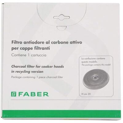 Faber Modèle 5403011 - Filtre à Charbon Actif pour Hotte - Publicité Faber Modèle 5403011 - Filtre à Charbon Actif pour Hotte - Publicité