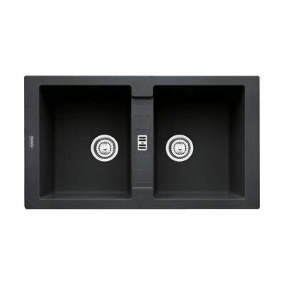 Fregadero doble Franke Mrg 620 negro - Fregadero de cocina Fregadero doble Franke Mrg 620 negro - Fregadero de cocina