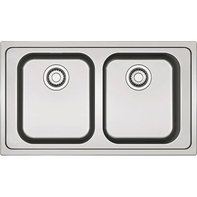 Franke RPX620 Satin Edelstahl Rechteckspüle - 86cm Franke RPX620 Satin Edelstahl Rechteckspüle - 86cm