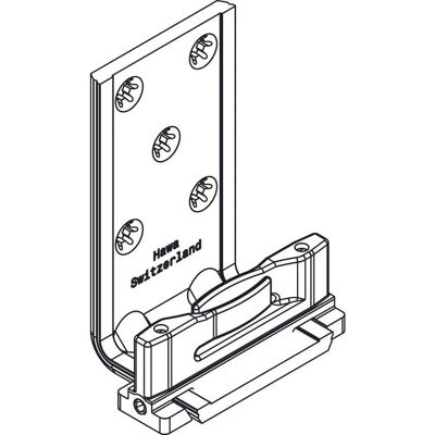 HAWA - HAWA-Confort 120 - 1-teilig - Door hardware HAWA - HAWA-Confort 120 - 1-teilig - Door hardware