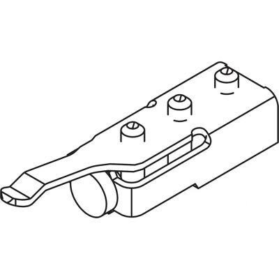 HAWA - HAWA-Frontslide 60/A - verstellbar - Rückhalterung - Door hardware HAWA - HAWA-Frontslide 60/A - verstellbar - Rückhalterung - Door hardware
